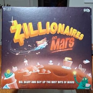 Zillionaires on Mars Board Game - Orange